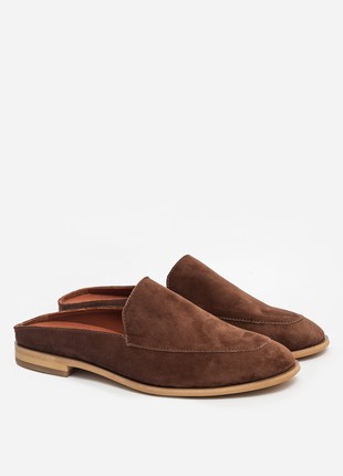 Women's suede mules1 photo