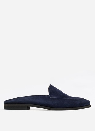 Women's suede mules2 photo