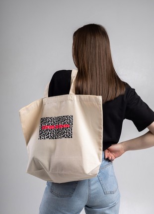 Eco bag made of cotton, patriotic print
