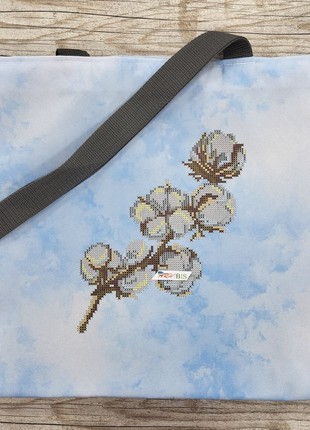 Shopping Bag Cotton Kit Bead Embroidery sv130