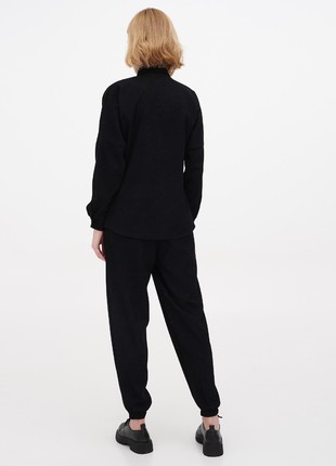 Women's corduroy suit DASTI Evanesco black3 photo