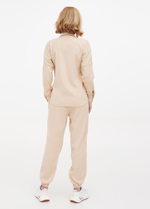 Women's corduroy suit DASTI Evanesco beige3 photo