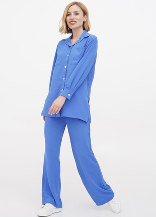 Women's summer suit DASTI Evanesco blue