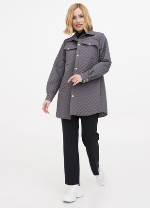 Women's demi jacket DASTI Evanesco gray