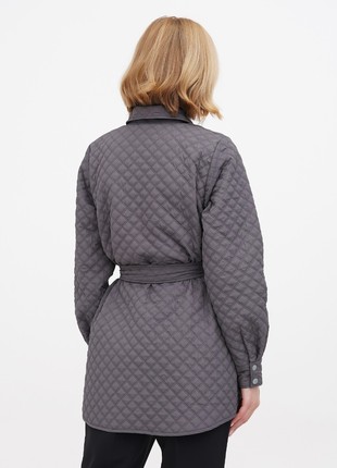 Women's demi jacket DASTI Evanesco gray3 photo