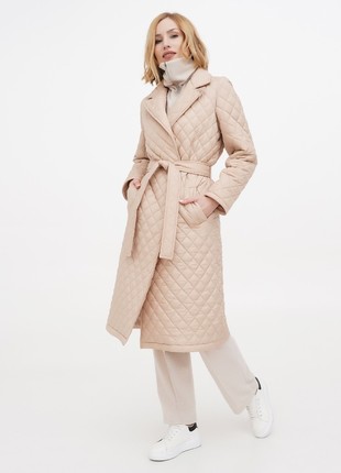 Women's demi coat DASTI Evanesco beige1 photo