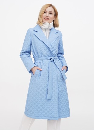 Women's demi coat DASTI Evanesco blue1 photo