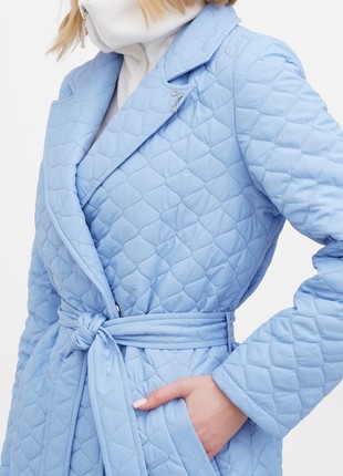 Women's demi coat DASTI Evanesco blue4 photo