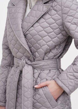 Women's demi coat DASTI Evanesco gray4 photo