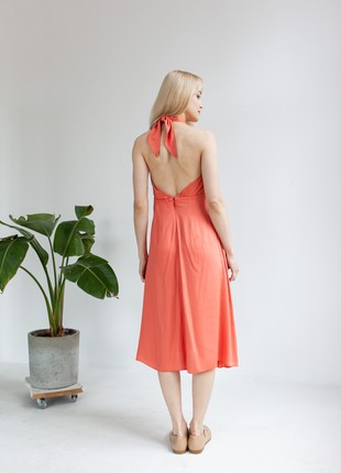 Coral dress5 photo