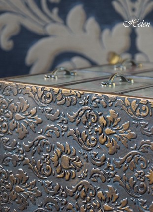 Stylized Vintage mini chest of drawers for jewelry10 photo