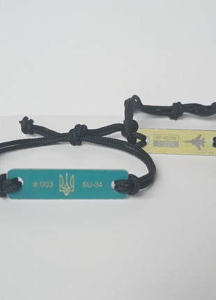 Bracelet made of SU-34 plating.2 photo