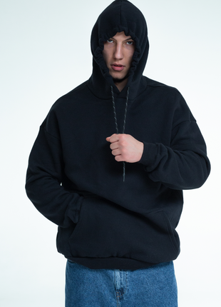 Bezlad hoodie basic black two3 photo