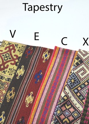 Handmade textile belt in ethnic style.4 photo