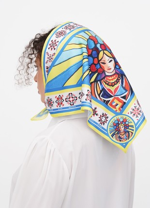 Designer   Bandana scarf "Ukrainian names,, ,  from the designer Art Sana2 photo