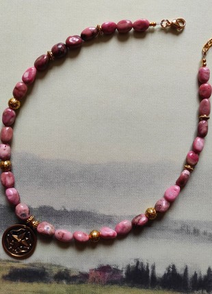 Necklace "A twinkling little star" from rhodonite3 photo