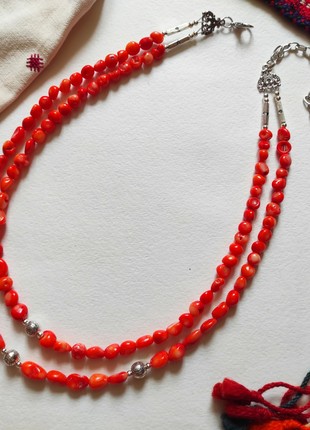 Necklace "Coral pebbles" from coral3 photo