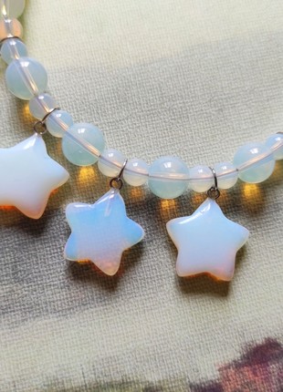 Necklace "Opalite stars" from opalite5 photo