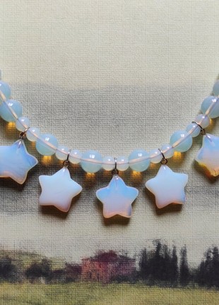 Necklace "Opalite stars" from opalite4 photo