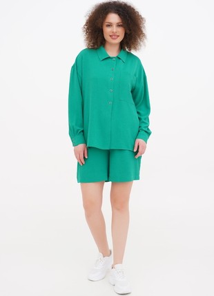 Women's summer suit DASTI green with shorts Evanesco3 photo