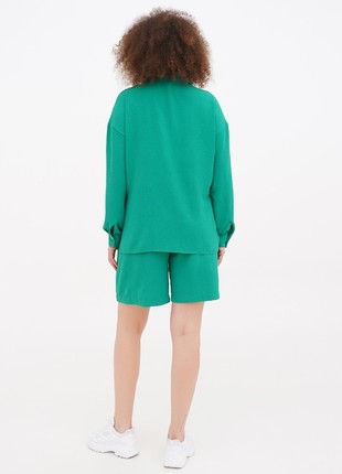 Women's summer suit DASTI green with shorts Evanesco4 photo