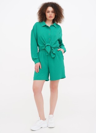 Women's summer suit DASTI green with shorts Evanesco2 photo