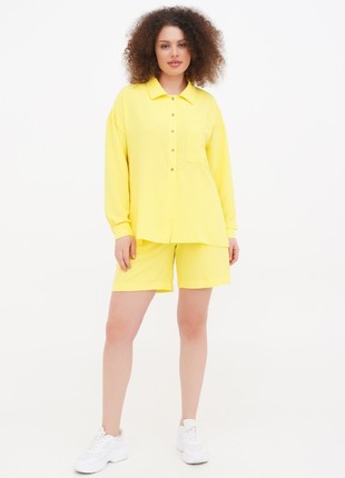 Women's summer suit DASTI yellow with shorts Evanesco3 photo