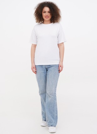 Women's t-shirt white oversize  DASTI Evanesco3 photo
