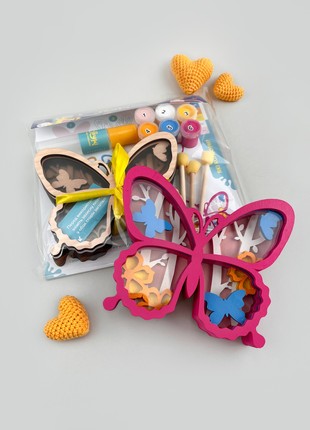 Joyki 3d wooden coloring book creativity kit «Butterfly»1 photo
