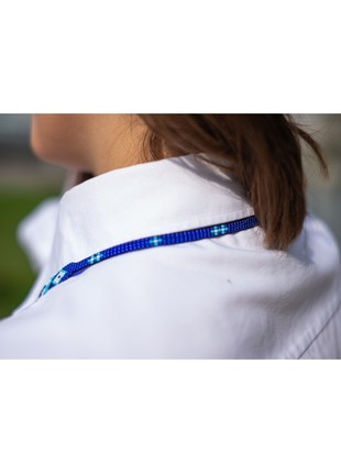 NECKLACE "BLUE GERDAN"2 photo