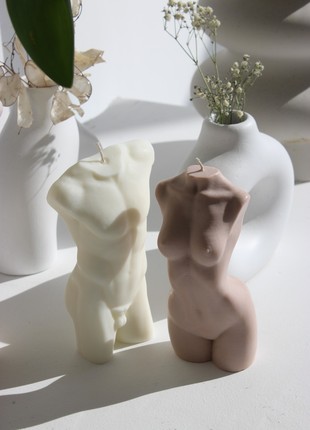 Set of candles BELLA CANDELA female and male body