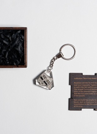SU-35s keychain, the most expensive russian fighter jet trophy, the price is a donation5 photo