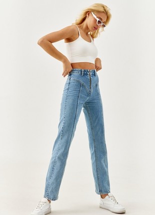 Jeans with a zipper2 photo