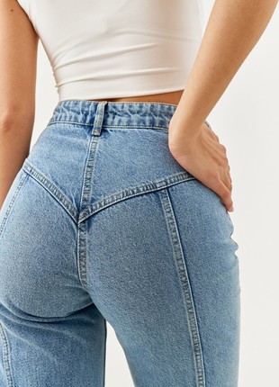 Jeans with a zipper4 photo