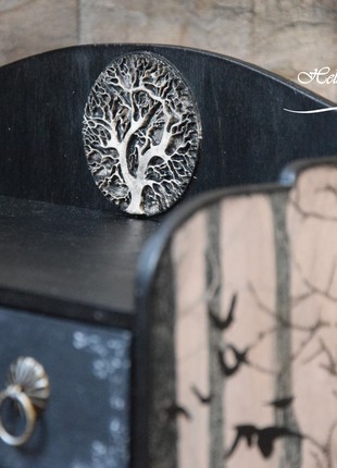 Mini chest of drawers Raven for jewelry storage3 photo