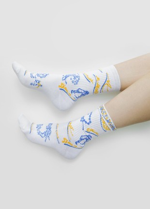 Socks with Gepur print1 photo