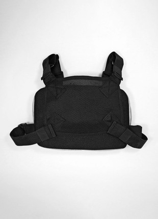 Chest bag reflective black Custom Wear8 photo