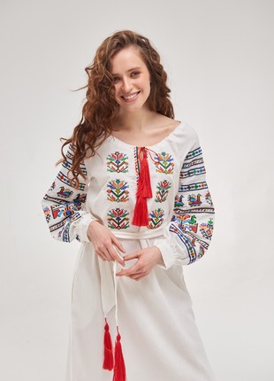 Embroidered dress MEREZHKA "Podilska"3 photo