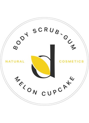 Body scrub gum "Melon Cupcake" New2 photo