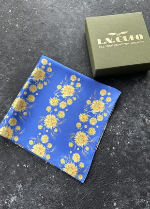 Silk Pocket Square Scarf5 photo