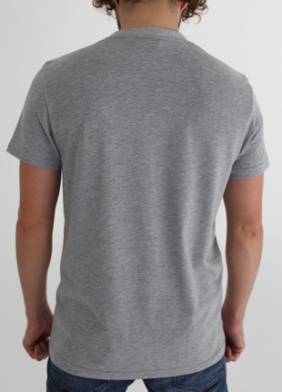 T-shirt Wanderlust - gray melange unisex2 photo