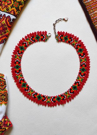 Sylianka "Hutsul autumn" from  beads