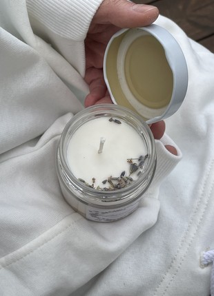 Soy candle with lavender aroma, 200ml4 photo