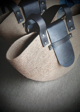 JUTE TOTE BAG2 photo