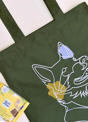 Eco bag dog4 photo