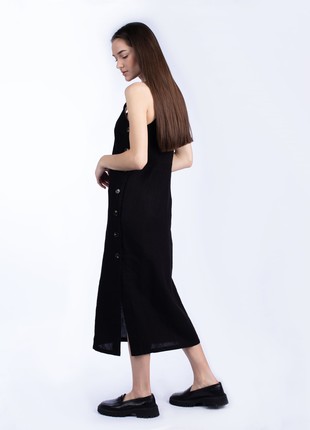 Woman’s sleeveless dress 160-22/00 black3 photo