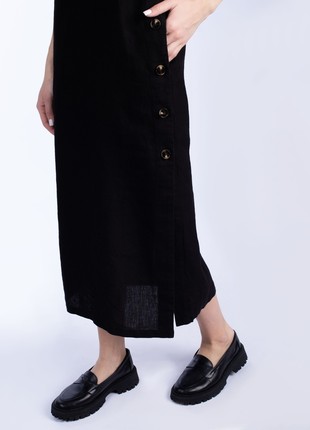 Woman’s sleeveless dress 160-22/00 black5 photo