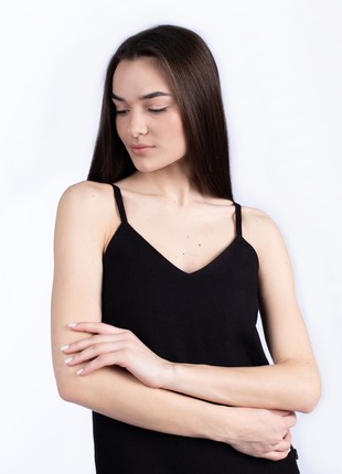 Woman’s sleeveless dress 160-22/00 black7 photo