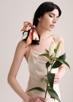 Thin silk scarf "Churai"3 photo