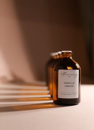 Vanilla Cream reed diffuser by Harmony